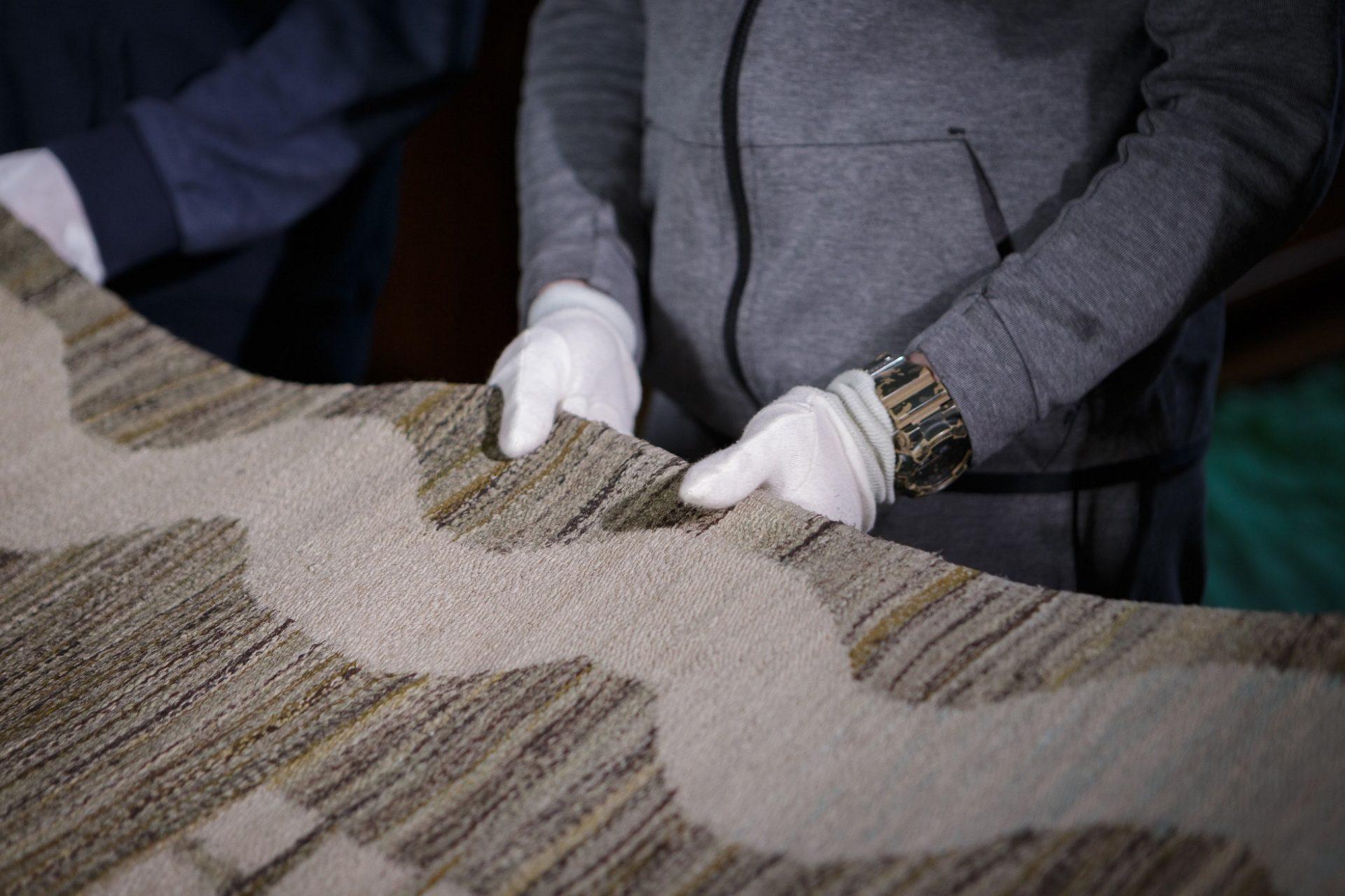 5Tkanina z Lubaczowa Najdłuższy kilim II Rzeczypospolitej: utkane z lwowskiej historii