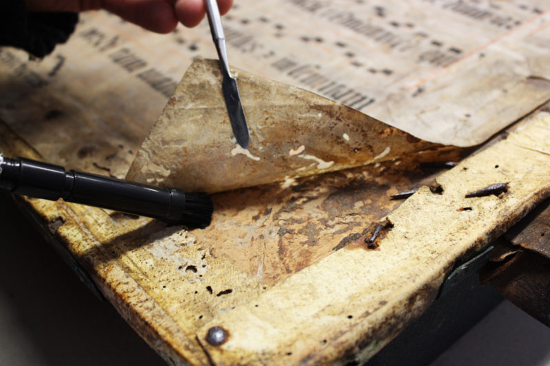 Antyfonarz_11b Antyfonarz, fragment inicjału figuralnego.