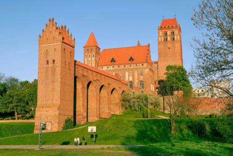 Kwidzyn - zespół katedralno-zamkowy.
