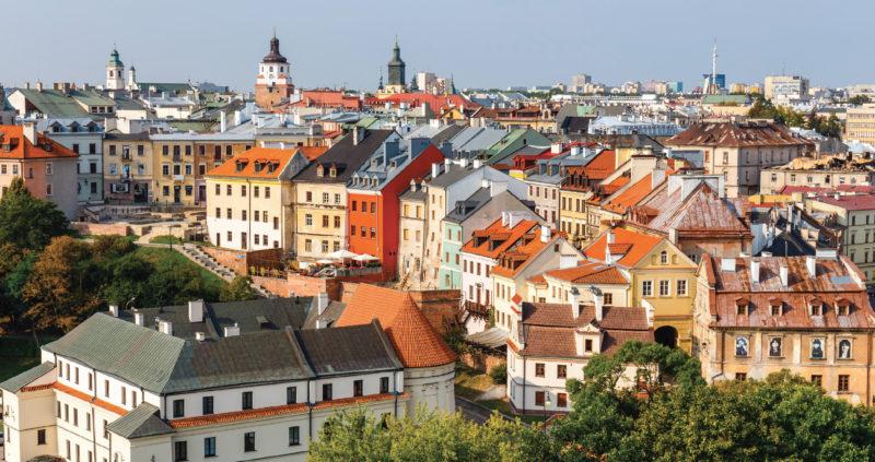 Lublin - historyczny zespół architektoniczno-urbanistyczny.