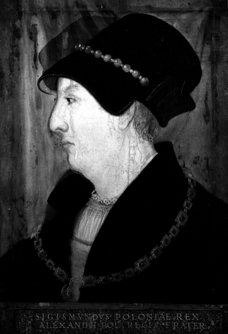 Portret króla Zygmunta I Portret króla Zygmunta I, Zamek Królewski na Wawelu.