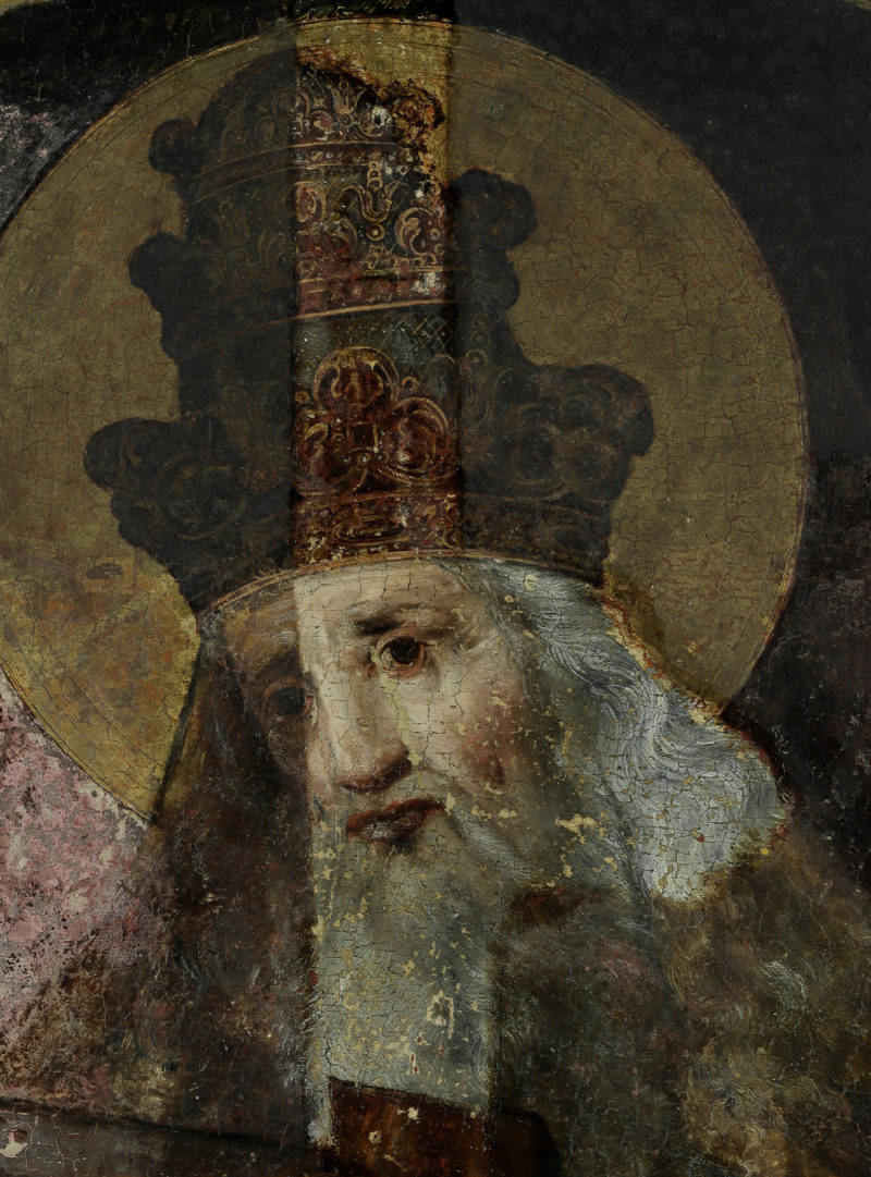 TRON_03a "Tron Łaski" w trakcie konserwacji (fragmenty).