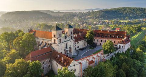 Kraków, Tyniec – zespół opactwa Benedyktynów.