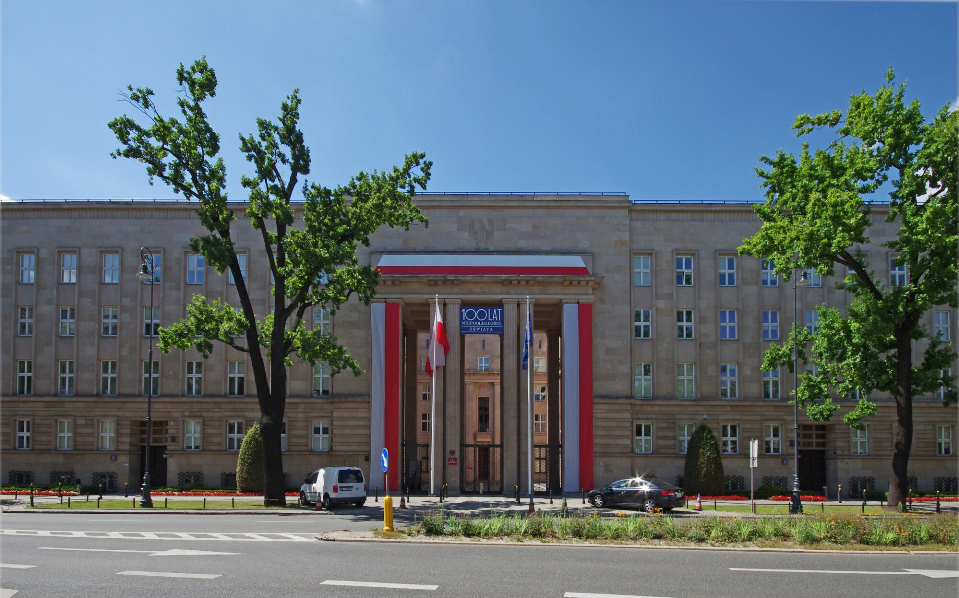 Warszawa – gmach dawnego Ministerstwa Wyznań Religijnych i Oświecenia Publicznego