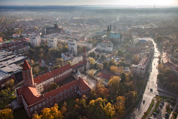 Legnica z lotu ptaka