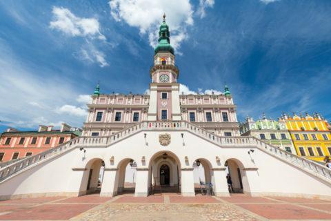 ratusz, schody