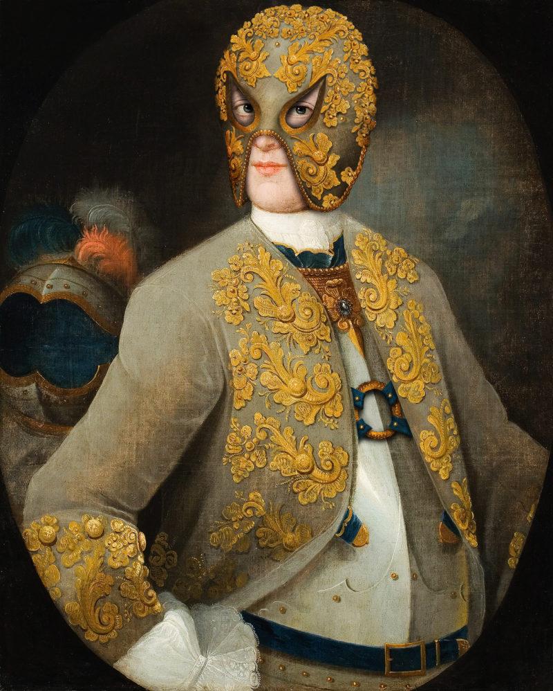 Volker Hermes, „Hidden Anonymous (Silesian I)", Photocollage 2023 r. / własność artysty.