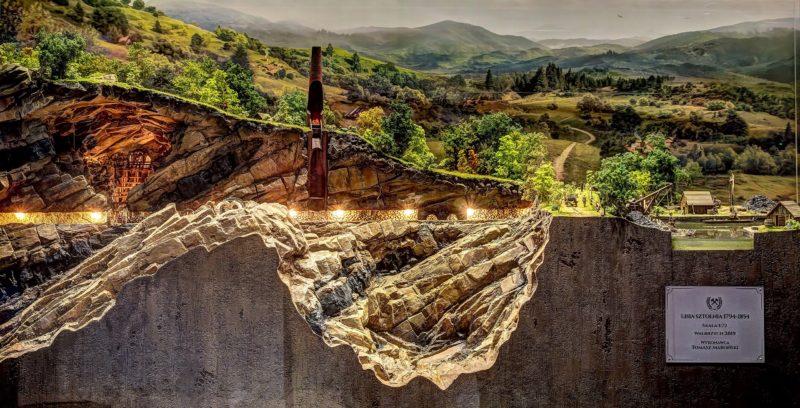 Makieta "Lisiej Sztolni", Stara Kopalnia, Wałbrzych, Tomasz Maroński, 2019 r.