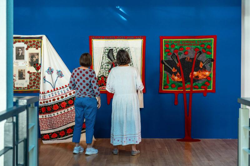 HAWA Centralne Muzeum Włókiennictwa w Łodzi, wystawa czasowa „Tak pracuje tkanina”.