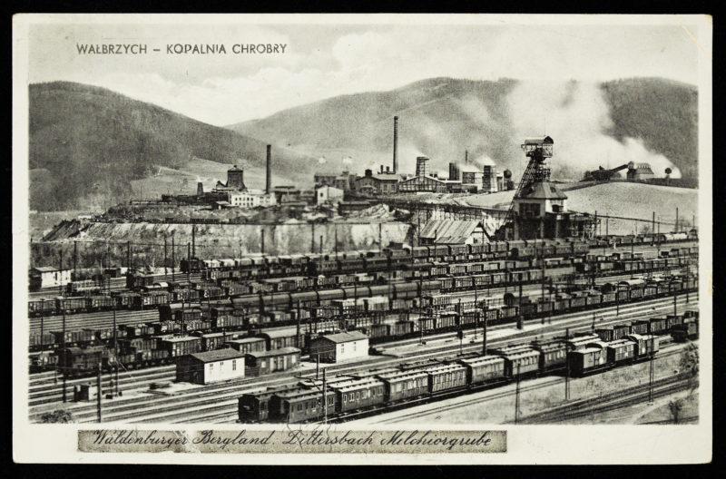 Wałbrzych, kopalnia "Chrobry" (Waldenburger Bergland: Dittersbach Melchiorgrube), ok. 1905 r.
