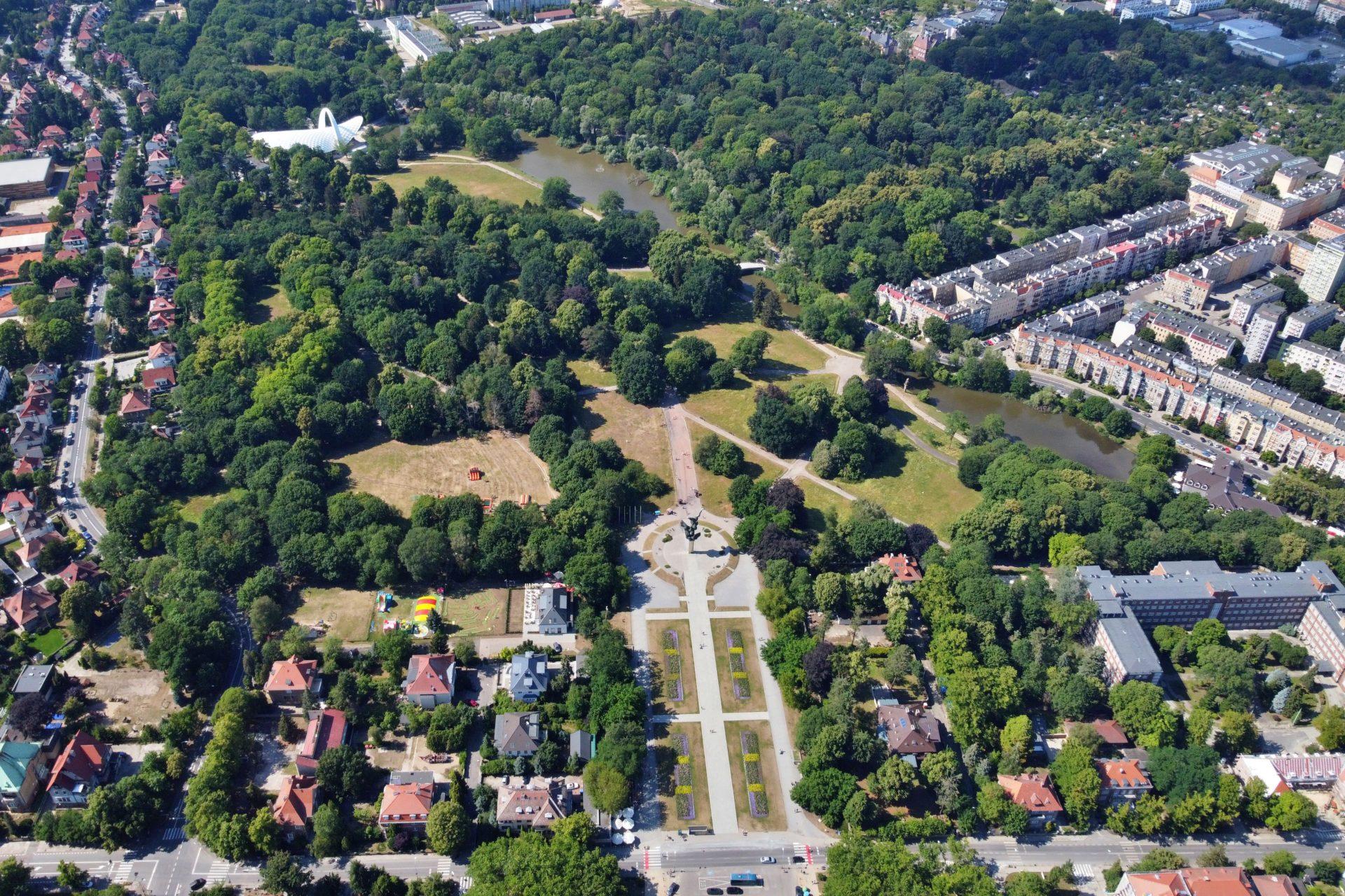 Park Kasprowicza w Szczecinie Trochę Ziemia Obiecana, trochę Dziki Zachód