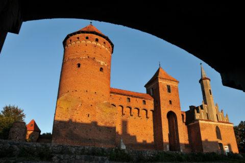 Reszel, zamek biskupów warmińskich , 2009 r.