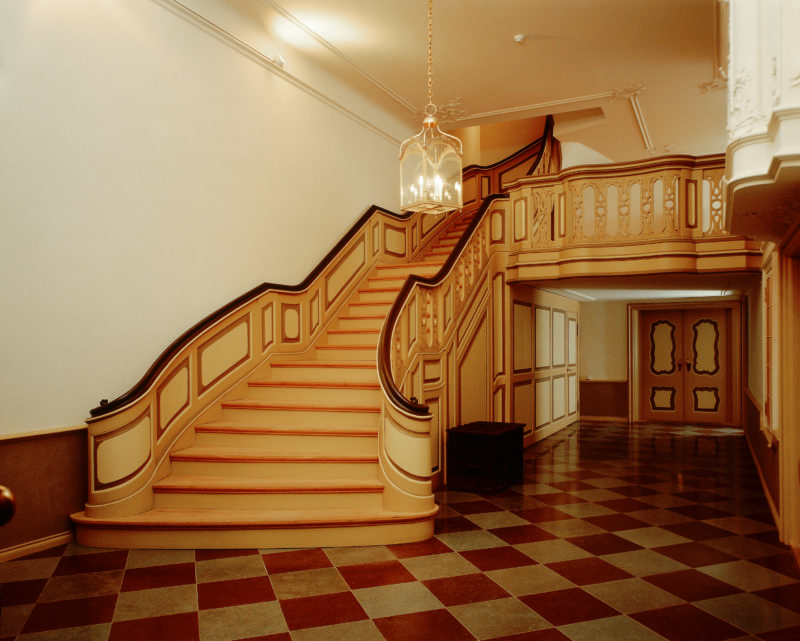 Sień na parterze kamienicy, ze zbiorów Domu Uphagena, oddziału Muzeum Gdańska.