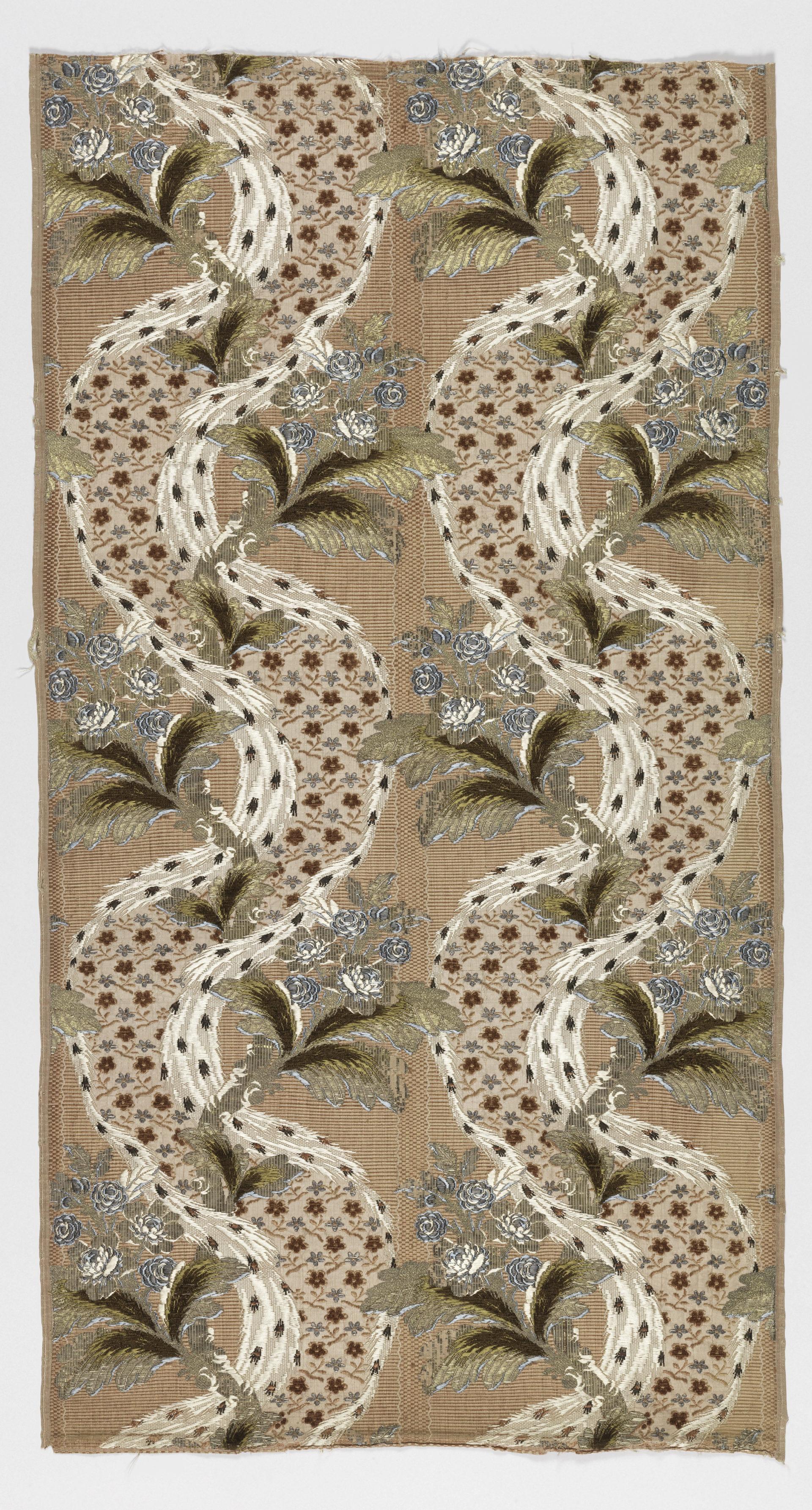 Textile To nie ludzie, to lamparty, czyli o motywie futra na dawnych tkaninach