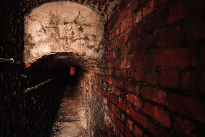 Piwnice pałacu Saskiego.