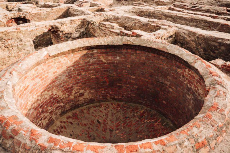 Piwnice pałacu Saskiego.