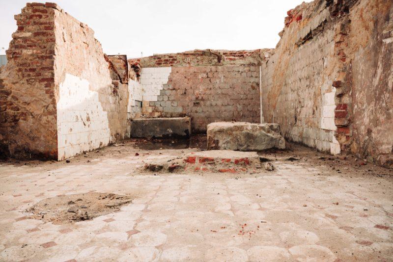 Piwnice pałacu Saskiego