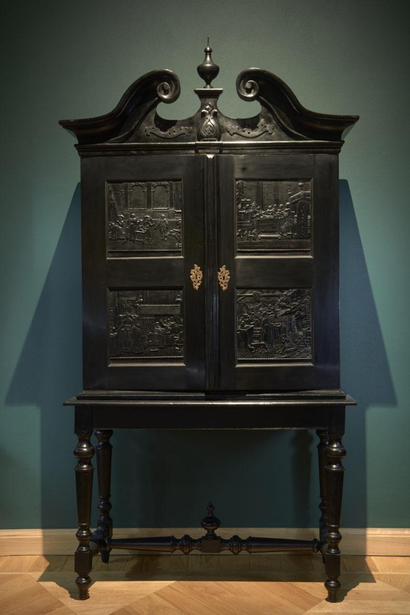 Jan Jerzy Fischer, Kabinet intarsjowany z Cheb, 1648 r., Czechy,190x103x52 cm, Muzeum Narodowe w Krakowie