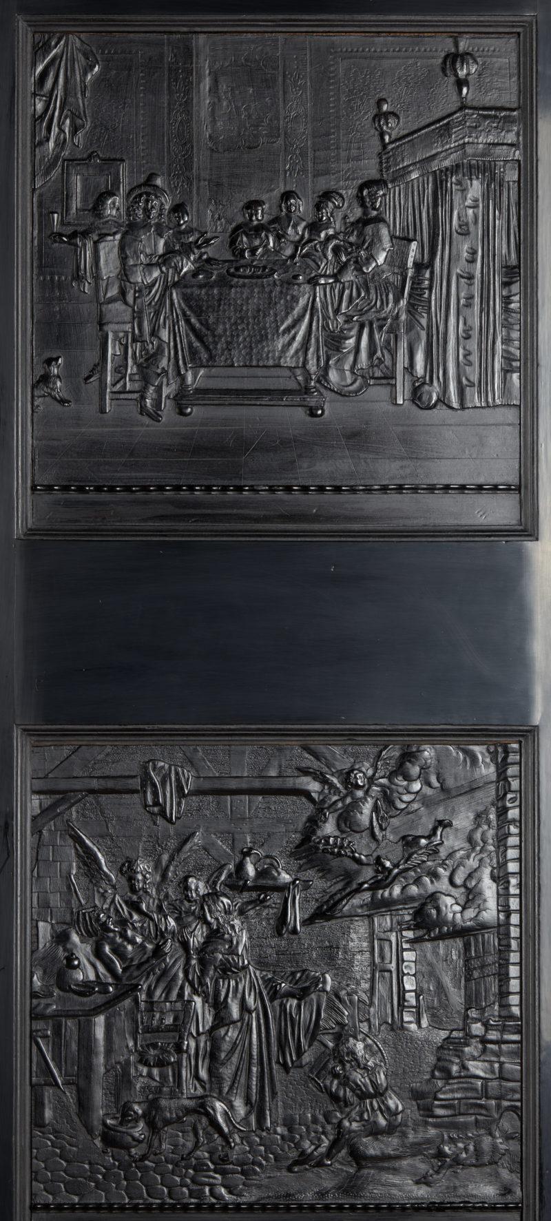 Jan Jerzy Fischer, Kabinet intarsjowany z Cheb, 1648 r., Czechy,190x103x52 cm, Muzeum Narodowe w Krakowie