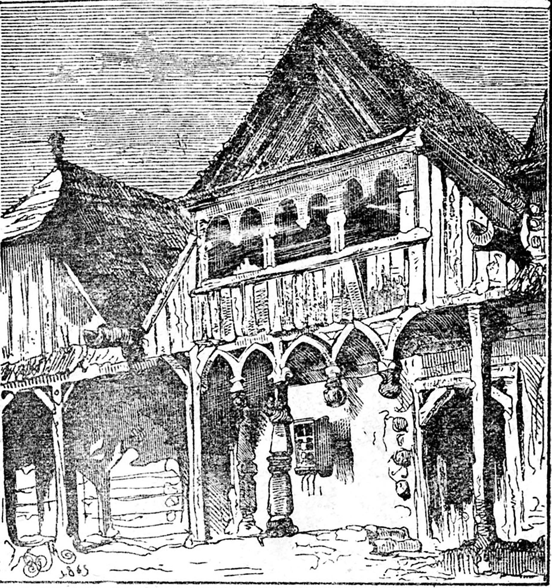Obraz Jana Matejko, Nowy Wiśnicz 1863 Nowy Wiśnicz – zespół architektoniczno-krajobrazowy