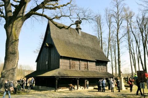 Kościół św. Leonarda z XV w. w Lipnicy Murowanej w Małopolsce, zabytek wpisany na listę Światowego Dziedzictwa Kulturowego i Narodowego UNESCO.