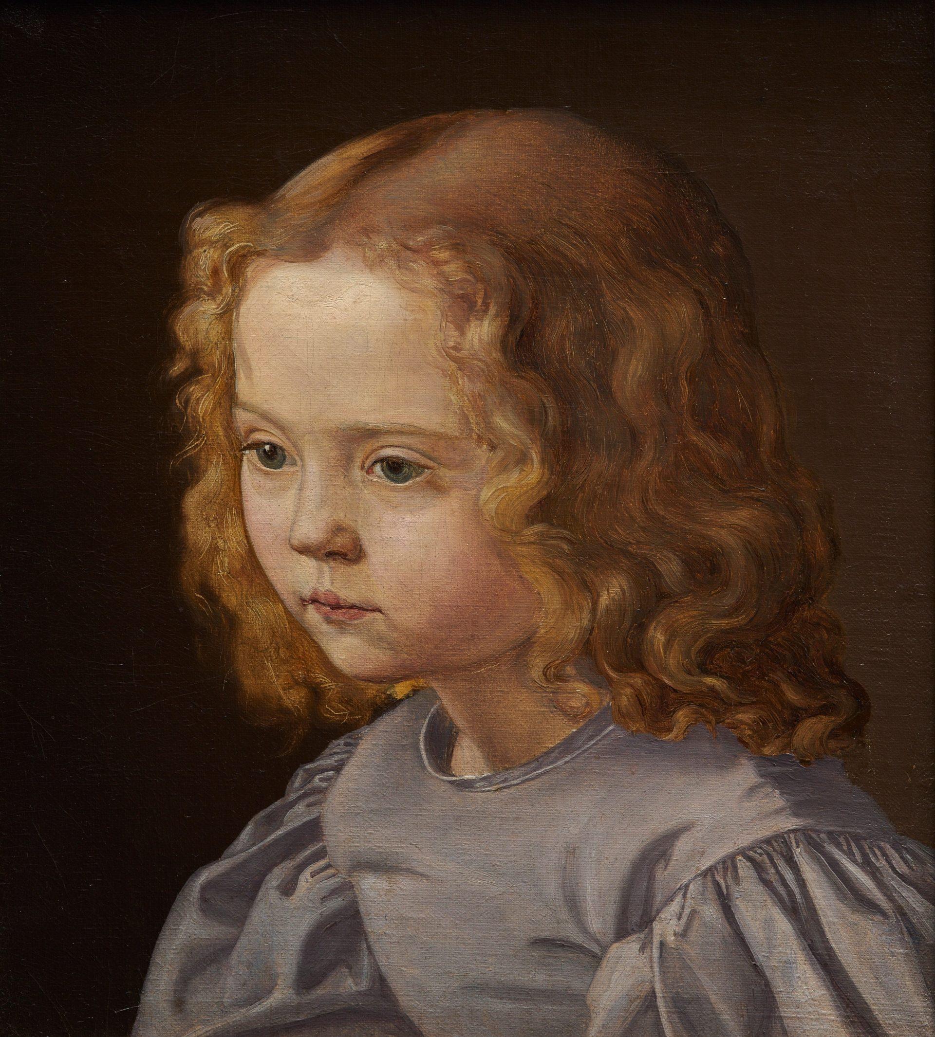 1. Głowa dziewczynki Robert Reinick (1805–1852), "Głowa dziewczynki", ok. 1840, płótno/tektura, technika olejna, Muzeum Narodowe w Gdańsku.