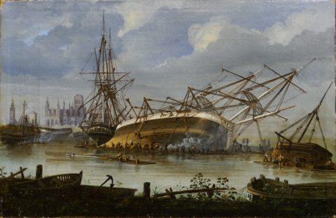 Michael Carl Gregorovius (1787–1850), "Brabank", 1838, płótno, technika olejna, kolekcja prywatna/