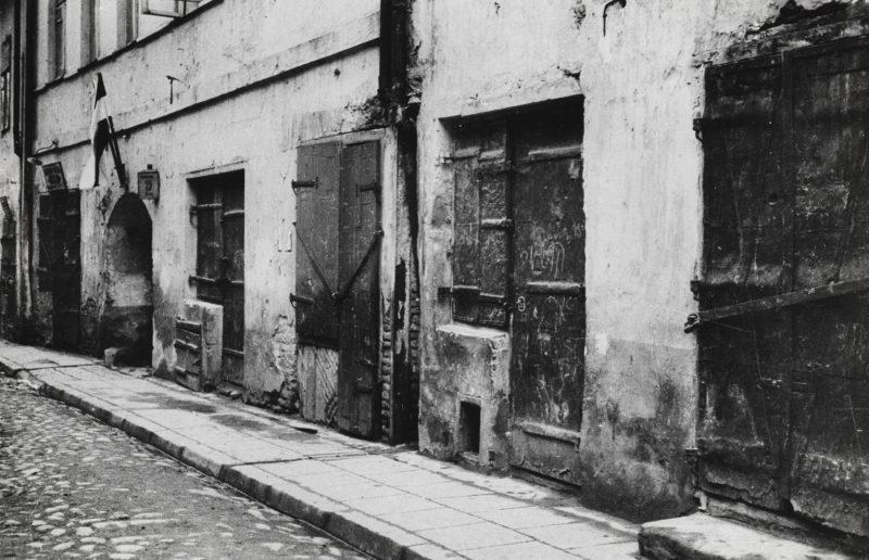 Moi Ver, Sklepy, Żydowska dzielnica w Wilnie, 1928–1929r.