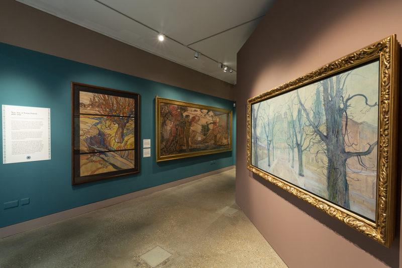 Dokumentacja wystawy „Young Poland: An Arts and Crafts Movement, 1890-1918” w William Morris Gallery.