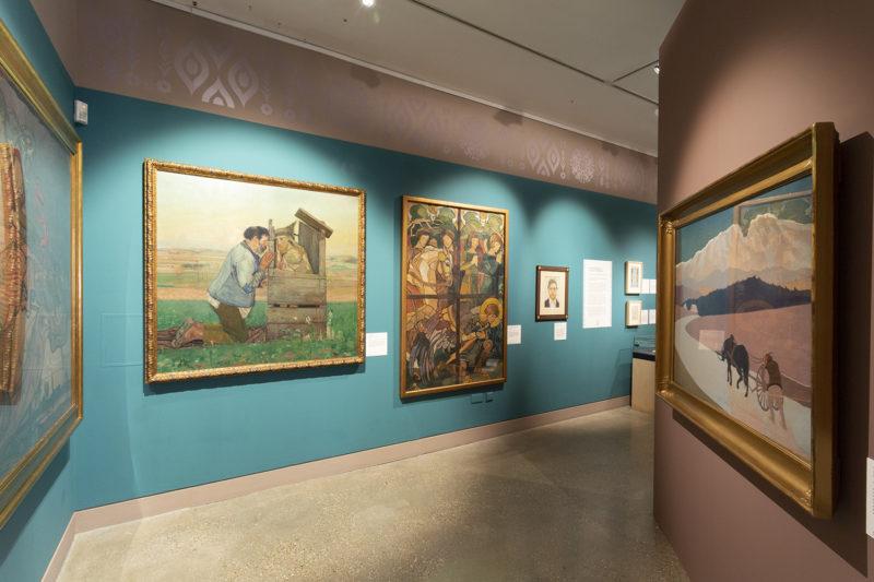 Dokumentacja wystawy „Young Poland: An Arts and Crafts Movement, 1890-1918” w William Morris Gallery.