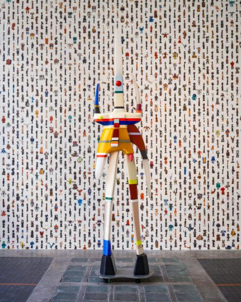 Rzeźba Janka Simona, "Meta Folklore v0.4”, druk 3D.