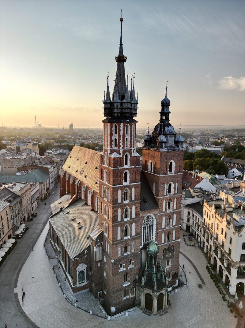 Kości&oacute;ł Mariacki, Krak&oacute;w.