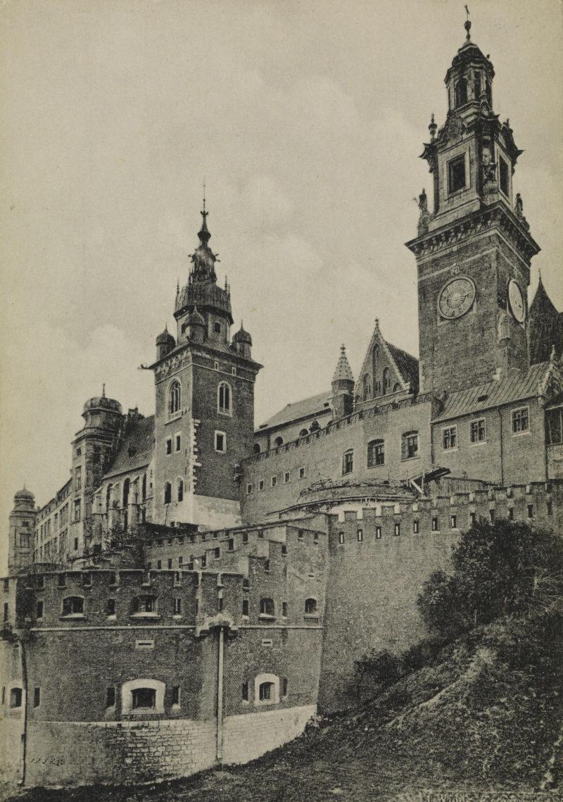 Katedra na Wawelu. Kraków, widok Katedry na Wawelu.