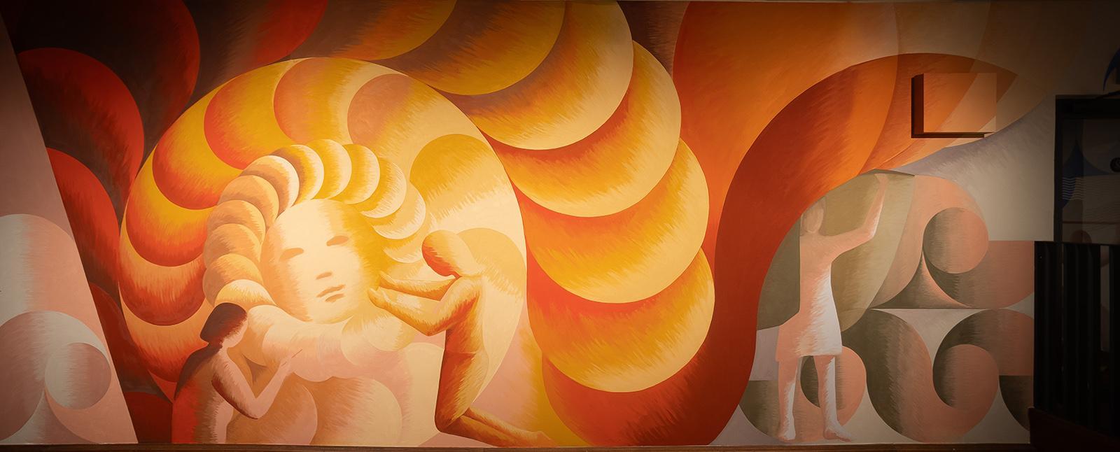 Mural “Spółdzielnia Prac Malarskich” Spółdzielnia prac malarskich