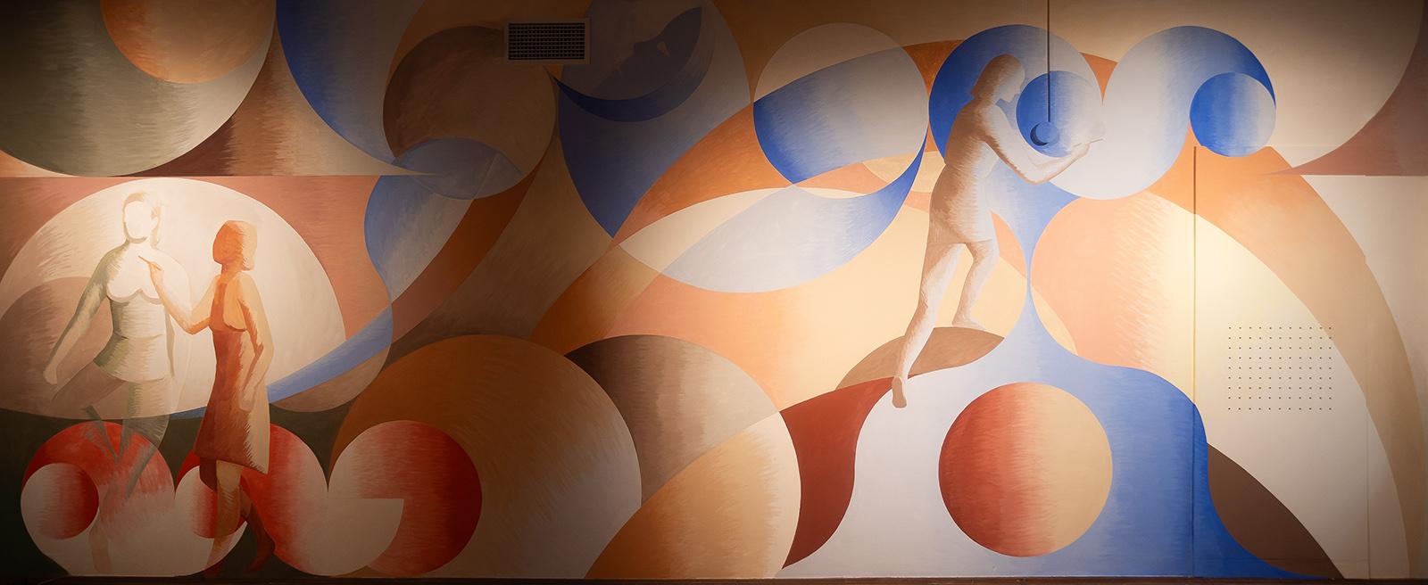 Mural “Spółdzielnia Prac Malarskich” Spółdzielnia prac malarskich