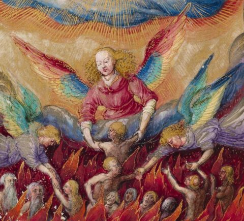 Stanisław Samostrzelnik, Uwolnienie dusz czyśćcowych, Godzinki Bony Sforzy.