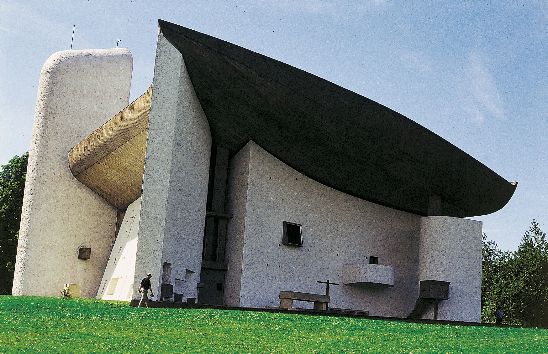 Francja. Le Corbusier, kaplica w Ronchamp, 1950-1955 Swego nie znacie, odc. 3