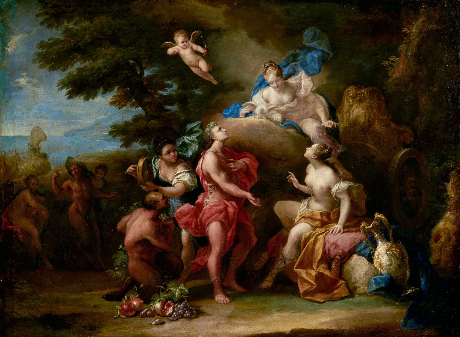 Louise de Boullogne_Bachus i Ariadna Kapsuła czasu z Kijowa