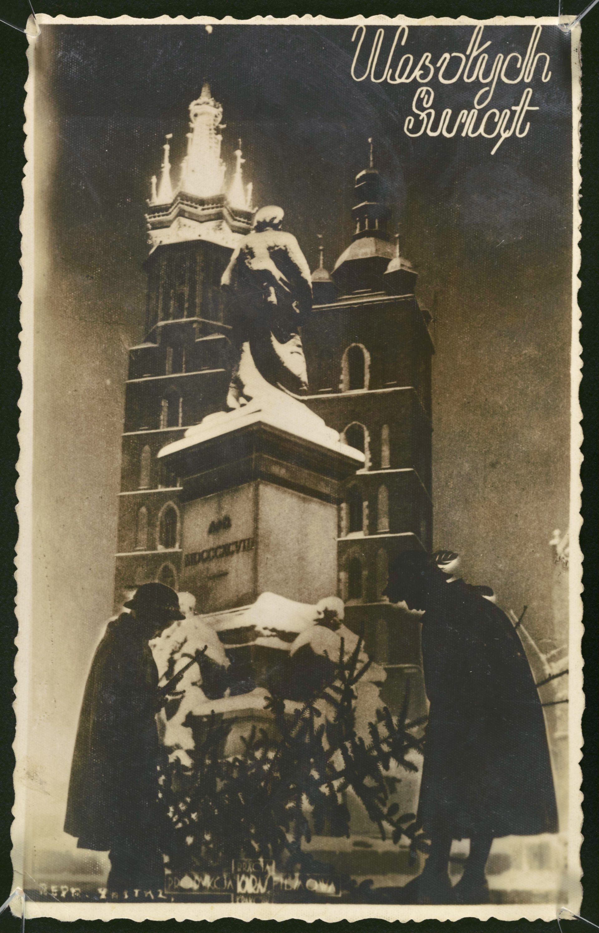 Wesołych Świąt! Kraków, Wydawnictwo XVIII Dr. Harcerzy, 1936 r. Kartki świąteczne, czyli słowa w prezencie