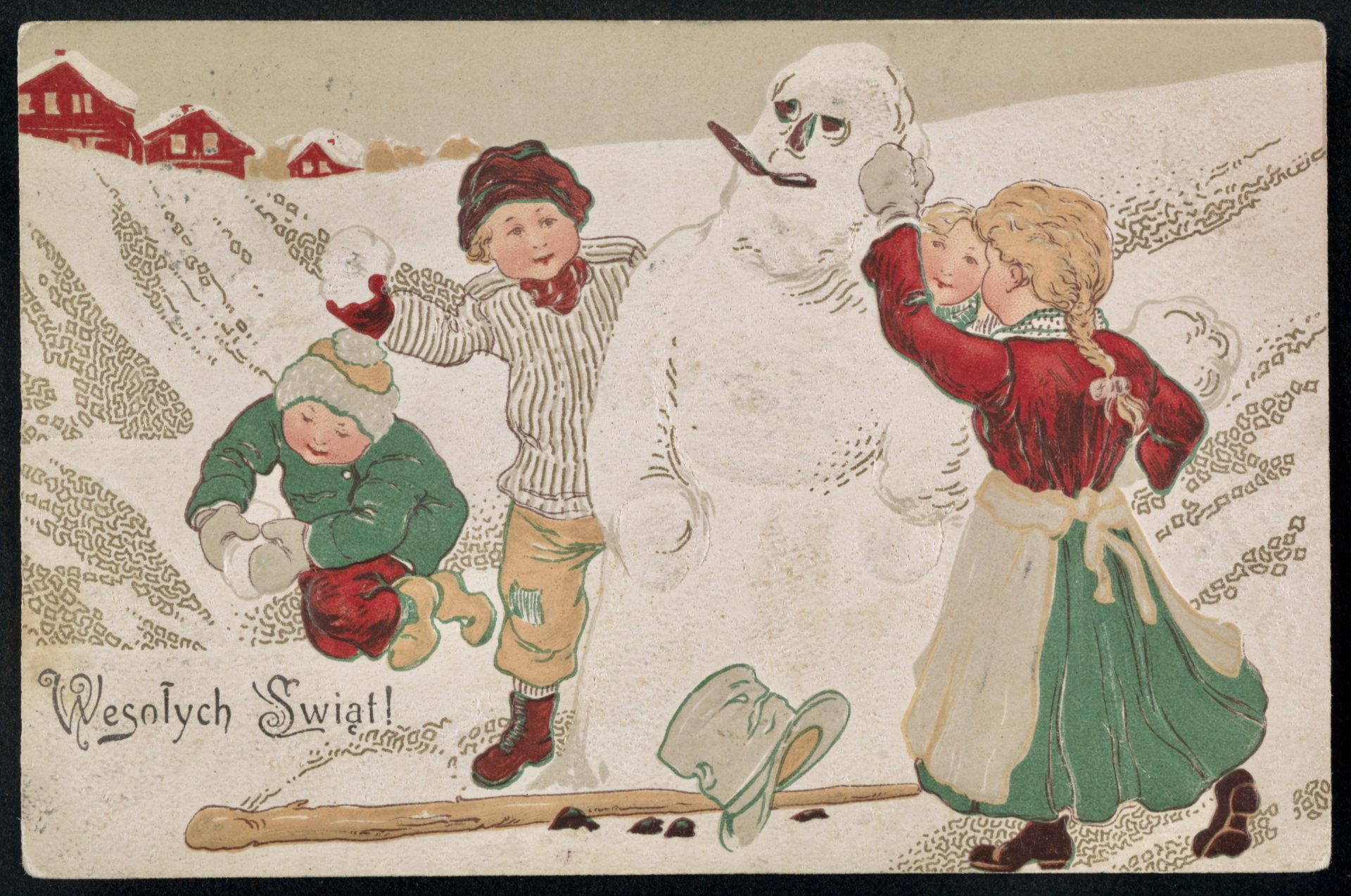 Wesołych Świąt! 1909 r. Kartki świąteczne, czyli słowa w prezencie