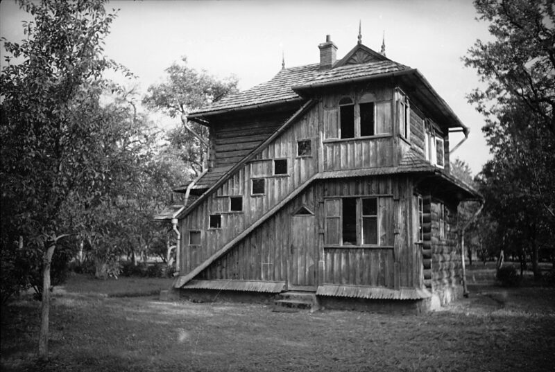 Kos&oacute;w, zakład dr. Tarnawskiego, 1936 r.