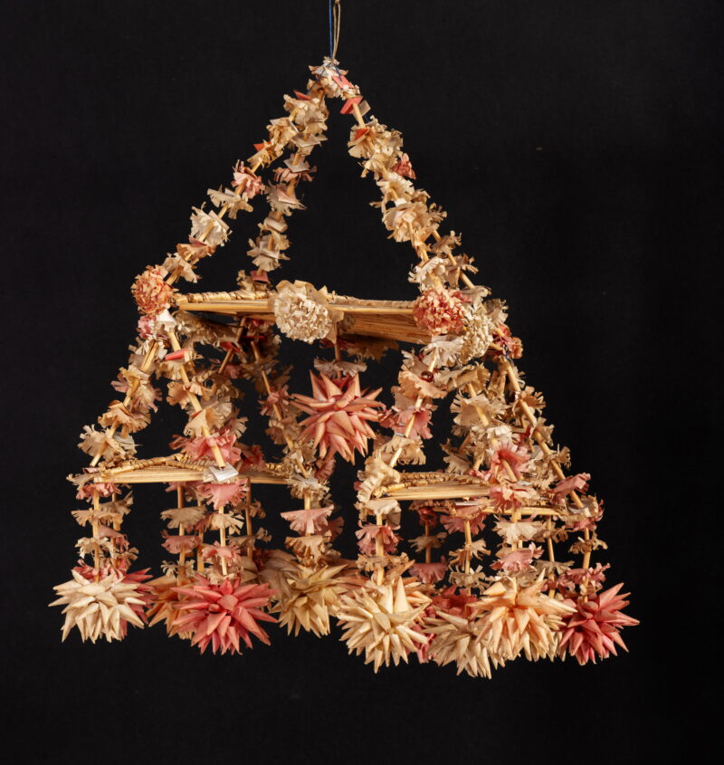 Pająk_Muzeum Wsi_Lubelskiej1 Pająk ludowy wyplatany na Lubelszczyźnie