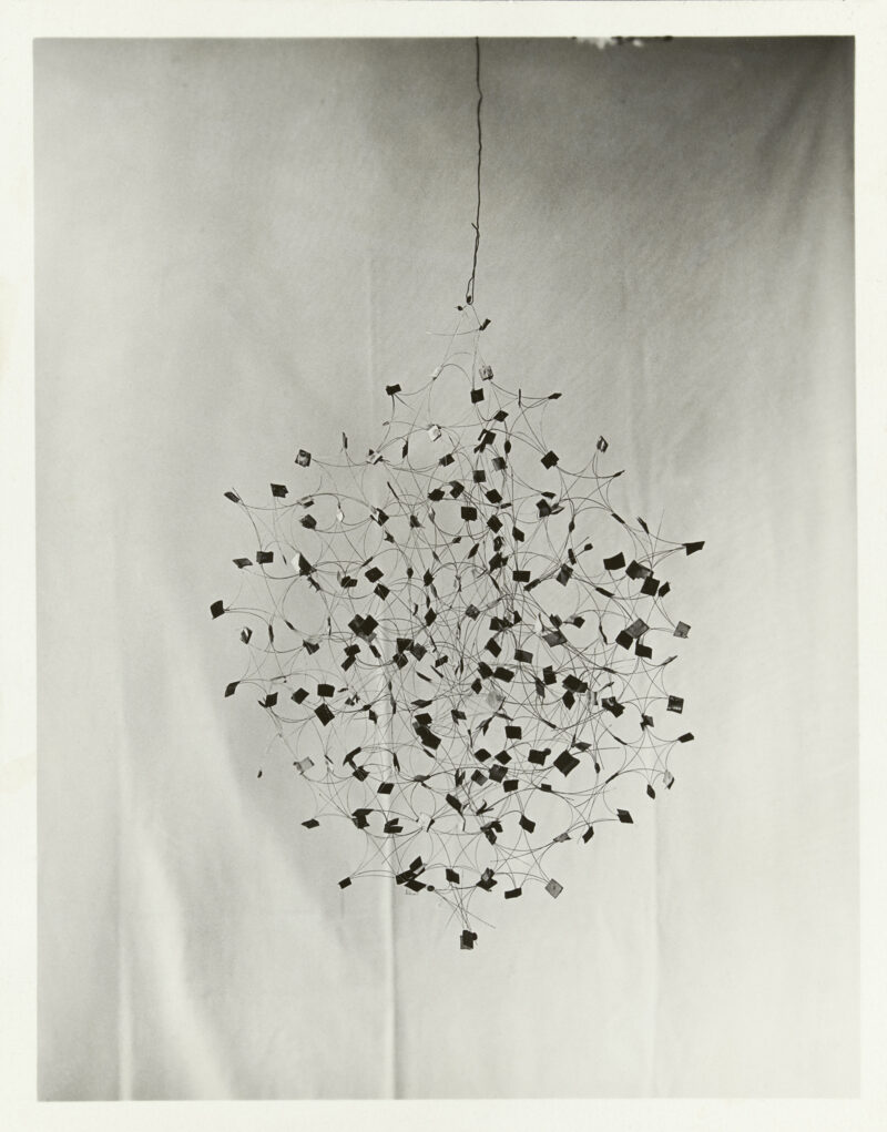 Pająk ze szczeciny z powiatu włocławskiego, Muzeum Etnografic Pająk ludowy wykonany ze szczeciny. Powiat włocławski, 1921–1939 r.