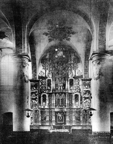 Magnificent Aron Ha-Kodesh in Orla’s synagogue, photo taken in 1915. Synagoga wśród najbardziej zagrożonych