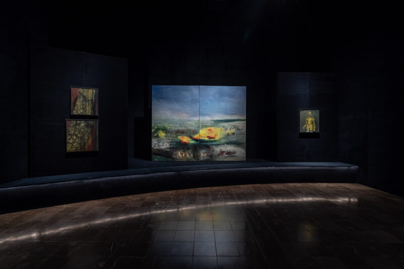 Powolne ciemnienie malowideł