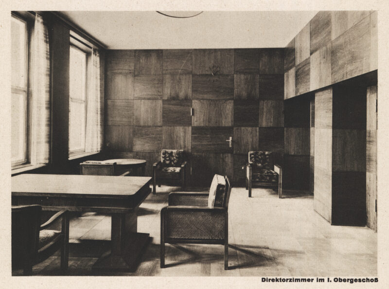 Pokój dyrektora MKO, 1931 r.