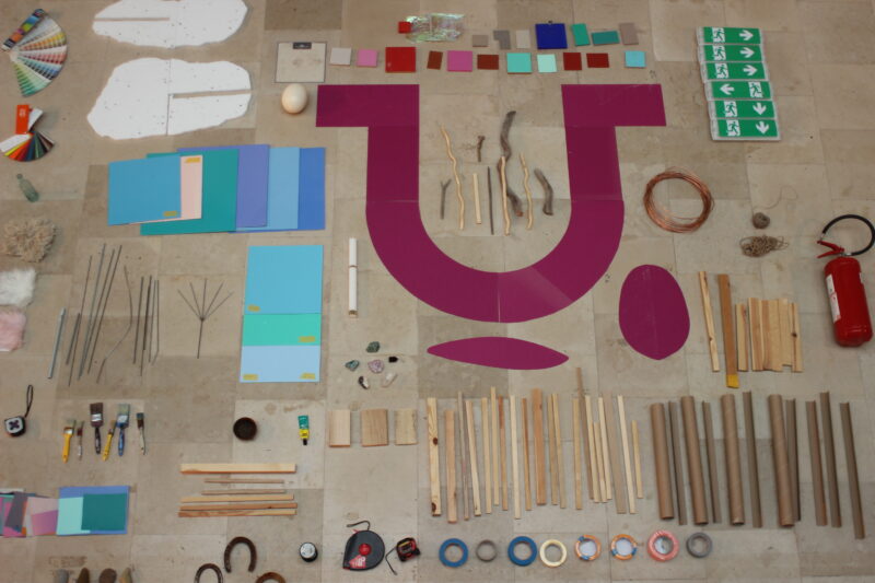 Proces twórczy - przygotowaniwe wystawy „Lary i penaty. O budowaniu poczucia bezpieczeństwa w architekturze” w Pawilonie Polskim na Biennale Architektury 2025 Fot. Zachęta