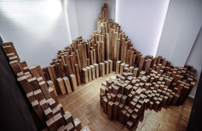 LR7A2942 Fragment wystawy stałej w ŻIH