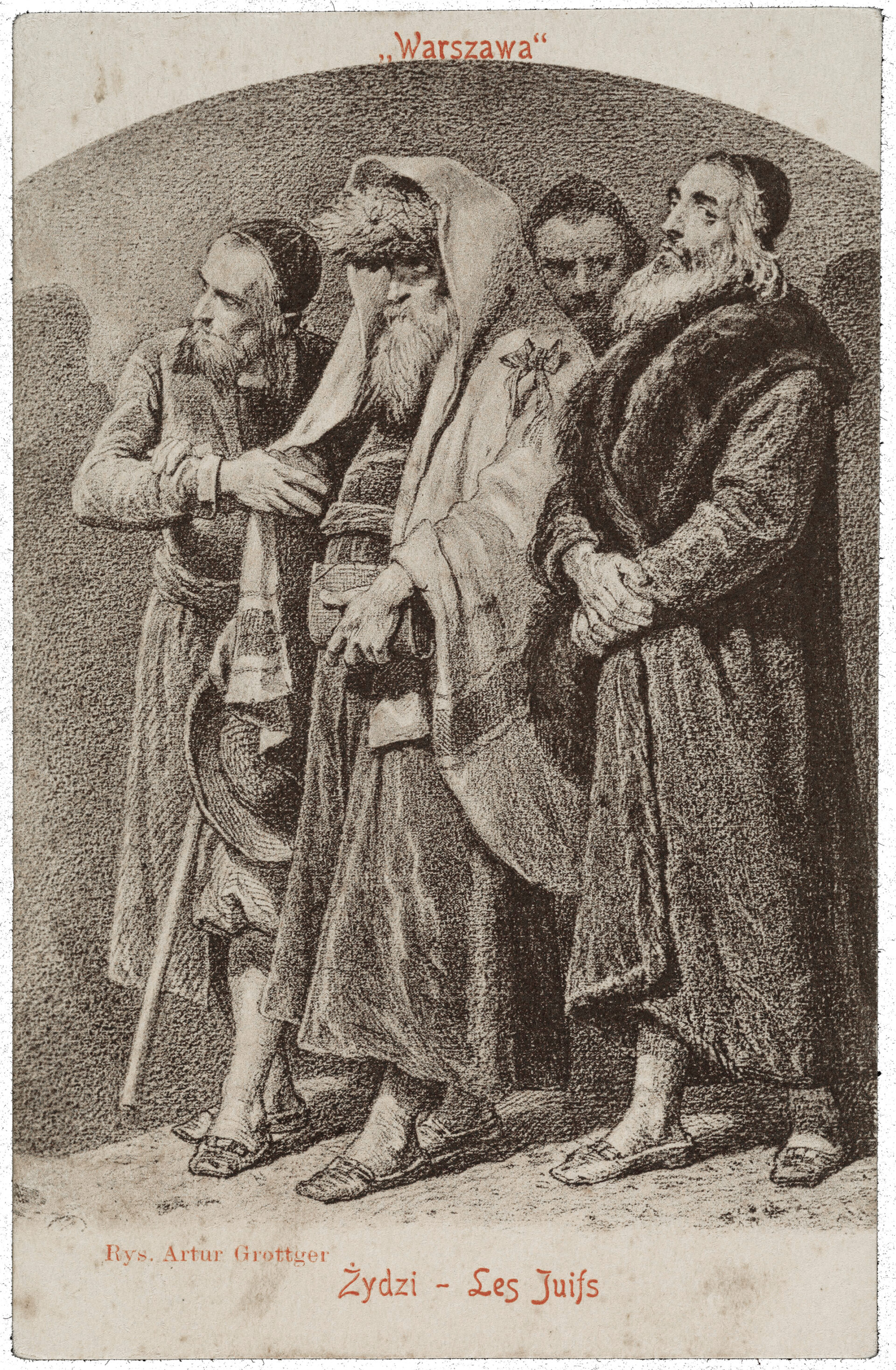 Żydzi Les Juifs copy_OBR Artur Grottger, „Żydzi”, 1906 r.