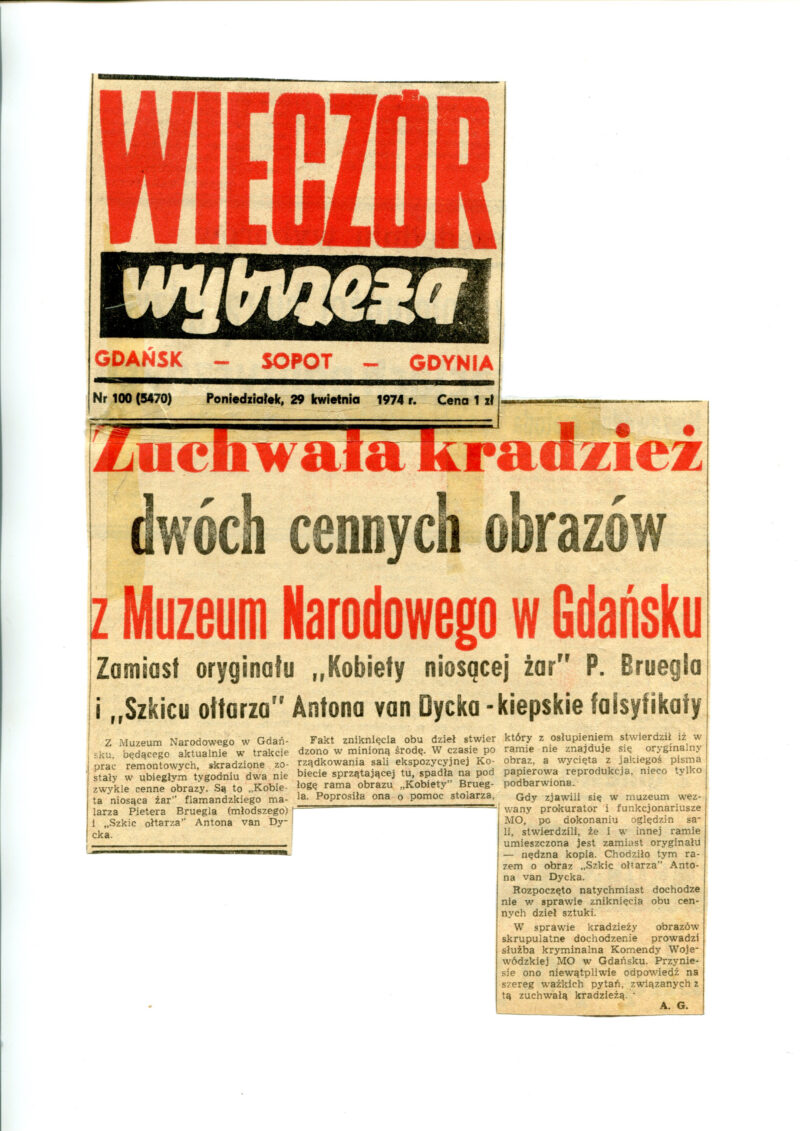 Niosąca żar wyniesiona i odnaleziona